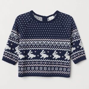 H&M Jacquard Knit Sweater